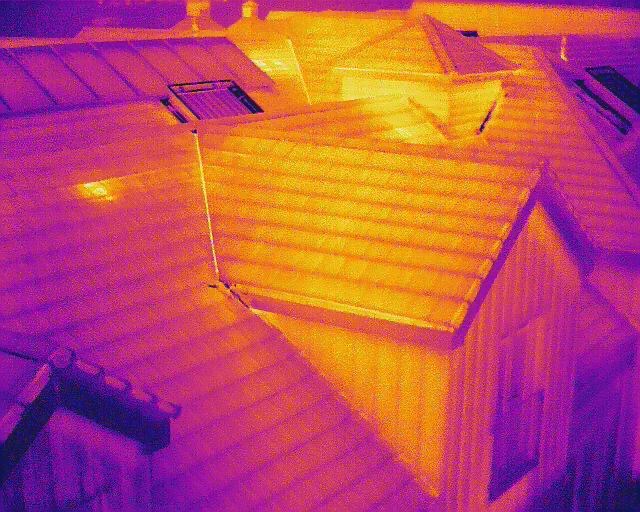 Thermal Imaging Roof Survey Image Warrington